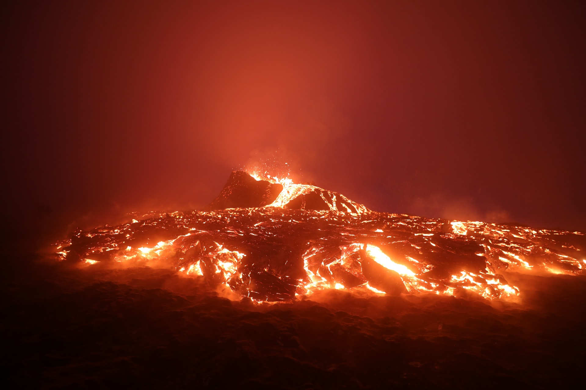 Hot embers